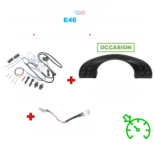 KIT RETROFIT BMW E46 – RÉGULATEUR + MULTIFONCTION