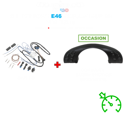 KIT RETROFIT BMW E46 – RÉGULATEUR + MULTIFONCTION