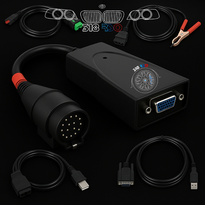Cable Lexia3 + PP2000 Full Set (+ 4 accessoires)