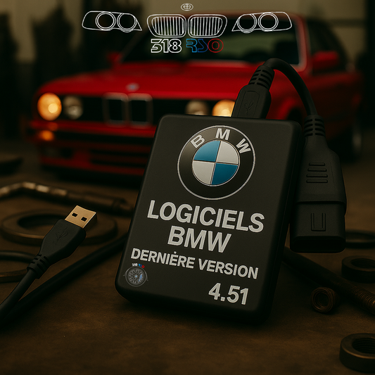 Logiciels BMW v4.51 sur disque externe